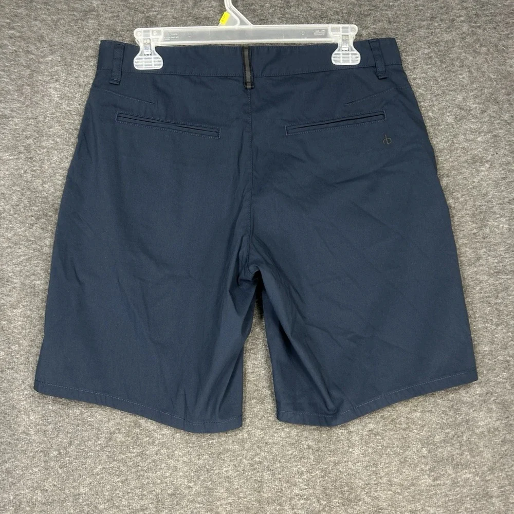 Rag & Bone Shorts Mens 30 blue Perry Paperweight Chino 9" inseam Preppy - Picture 4 of 9